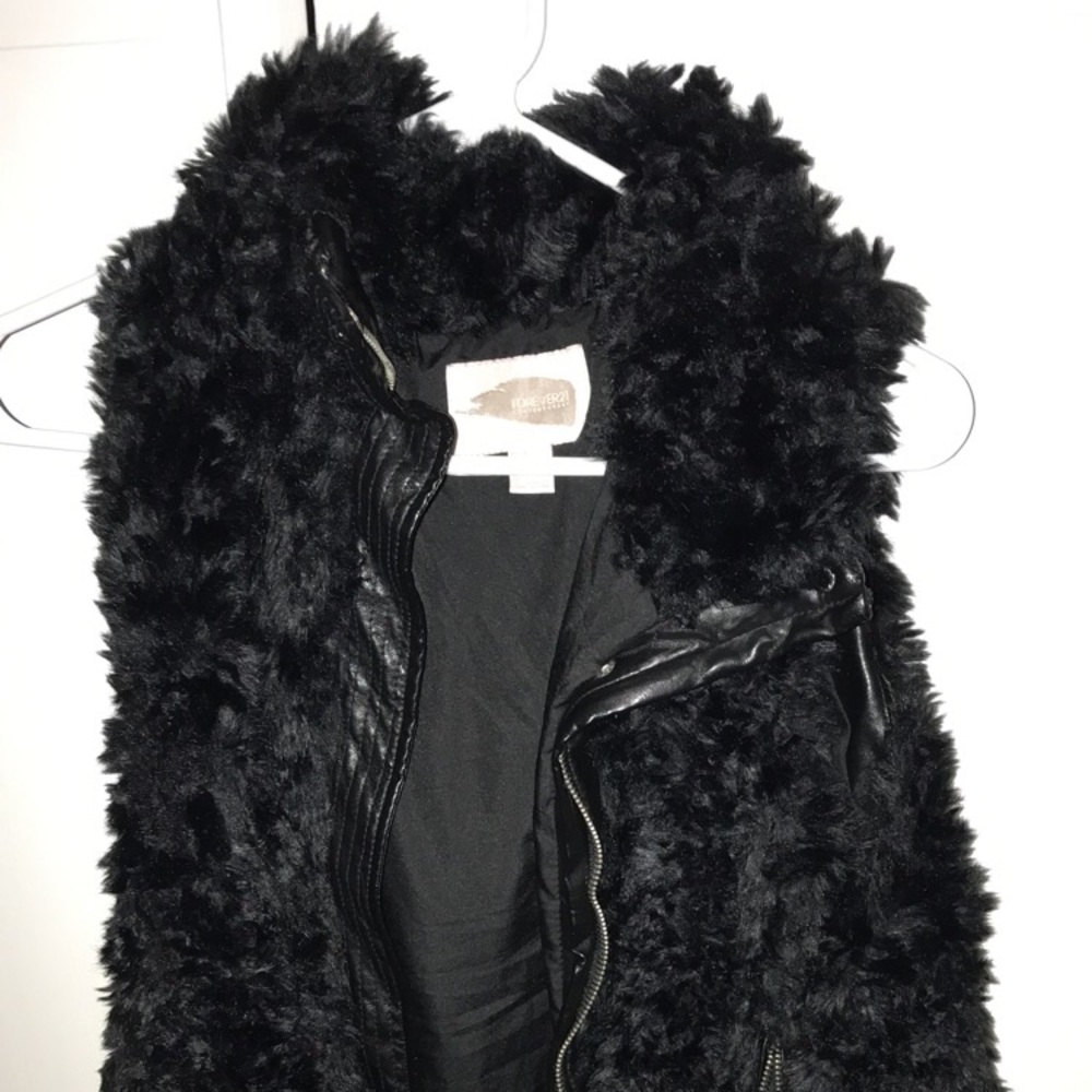 Forever 21 Black Vest